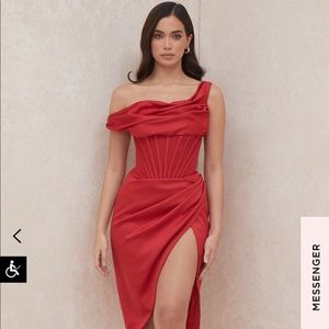 House of CB Lulu Dress Red M